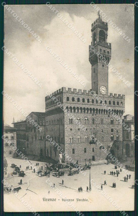 Firenze Città Palazzo Vecchio cartolina XB4383 – fronte