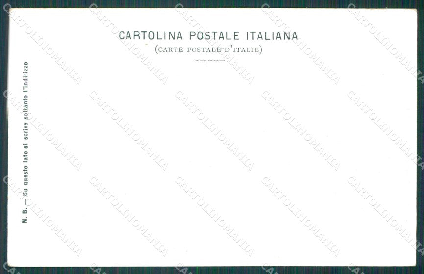 Napoli Città Piazza del Municipio Vesuvio cartolina XB4394 – retro