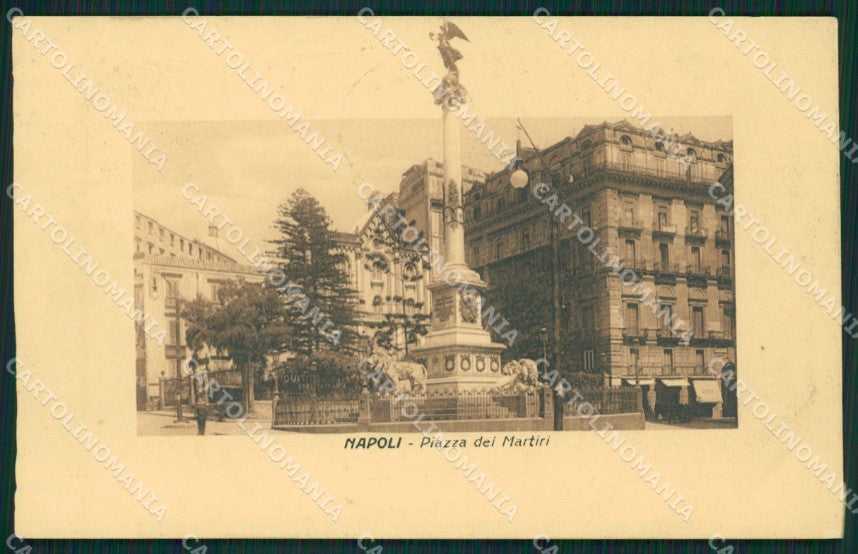 Napoli Città cartolina XB4395 – fronte
