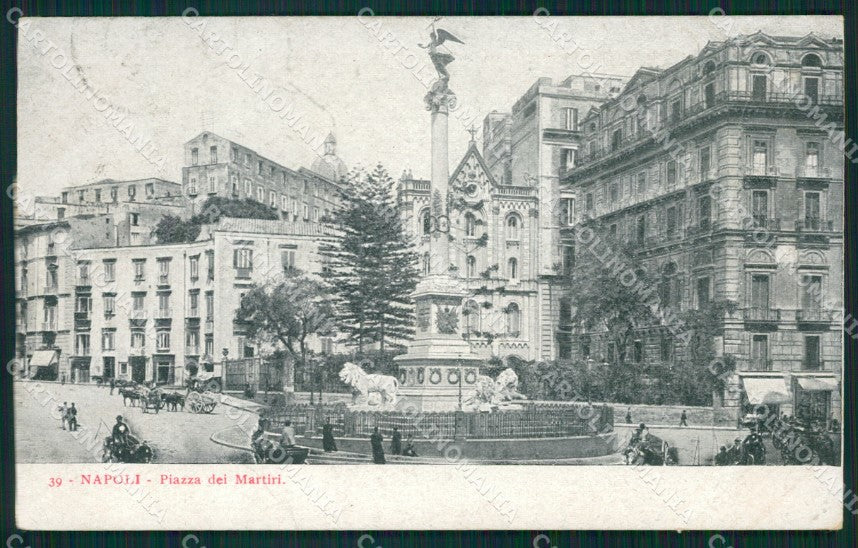 Napoli Città cartolina XB4397 – fronte