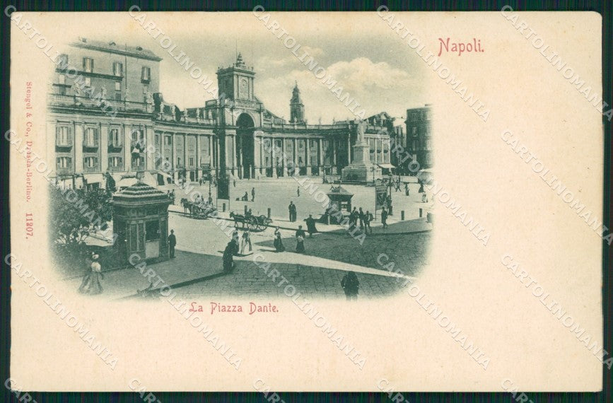Napoli Città cartolina XB4399 – fronte