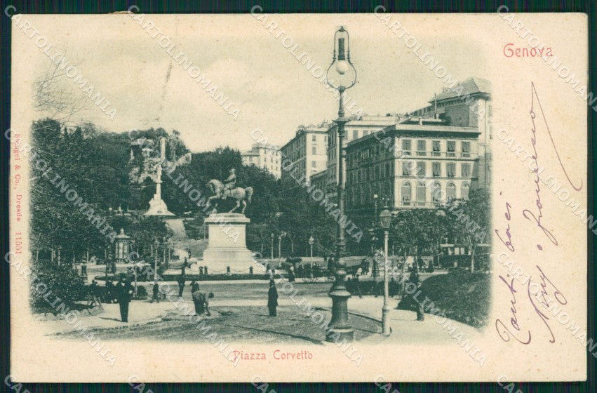Genova Città cartolina XB4406 – fronte