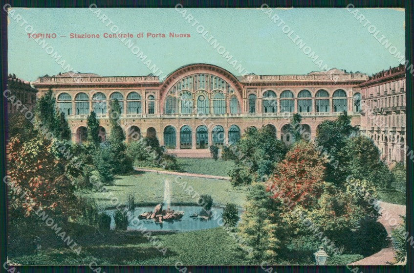 Torino Città Stazione cartolina XB4414 – fronte