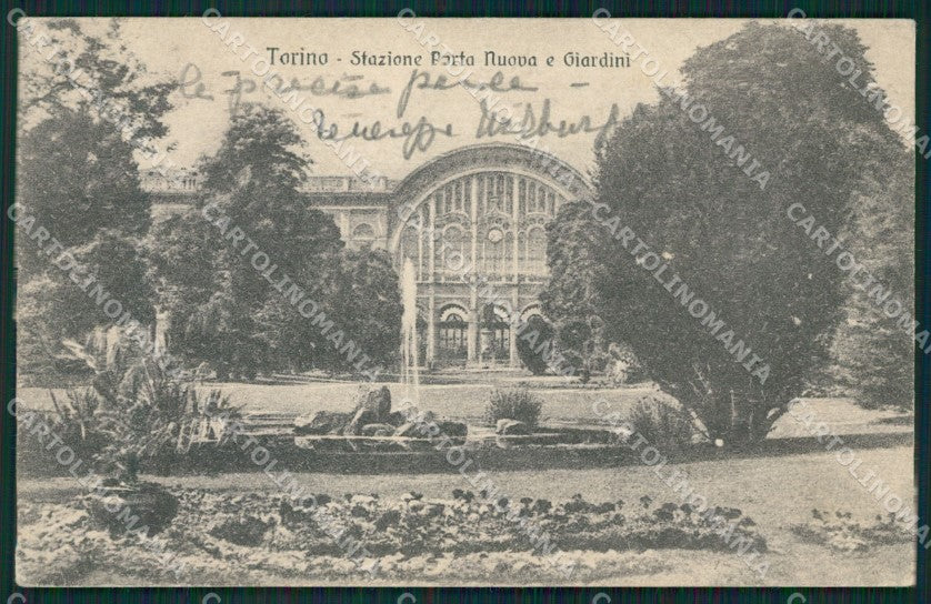 Torino Città Stazione cartolina XB4417 – fronte