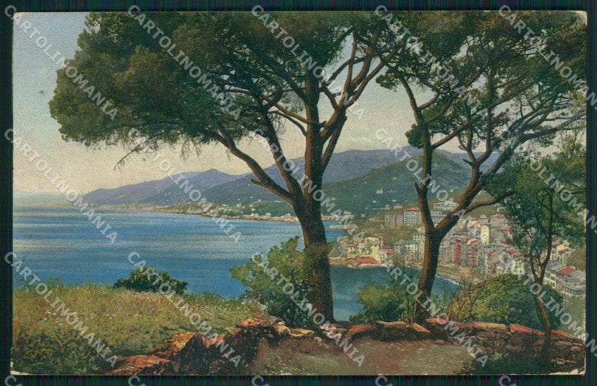 Genova Camogli PIEGHINA cartolina XB4421 – fronte