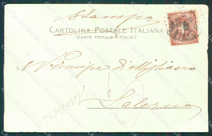 Torino Città Stazione STRAPPO ABRASA cartolina XB4425 – retro