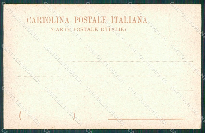 Napoli Santa Lucia PIEGA cartolina XB4428 – retro