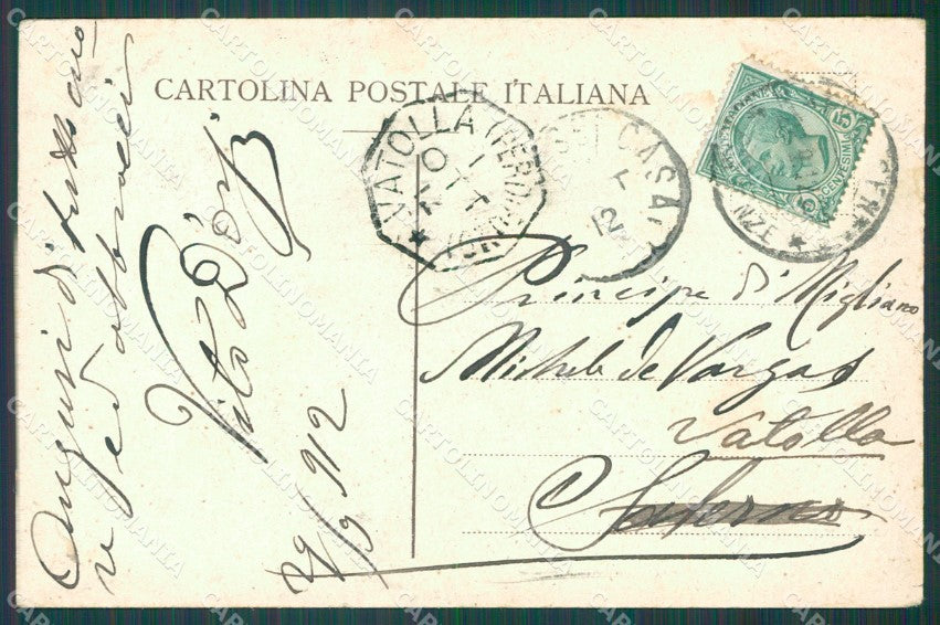 Napoli Città Porto cartolina XB4438 – retro