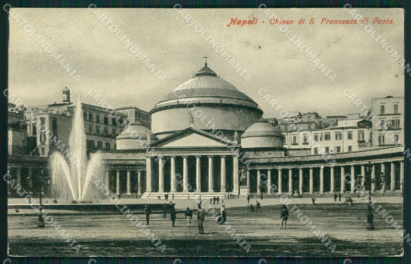 Napoli Città cartolina XB4442 – fronte