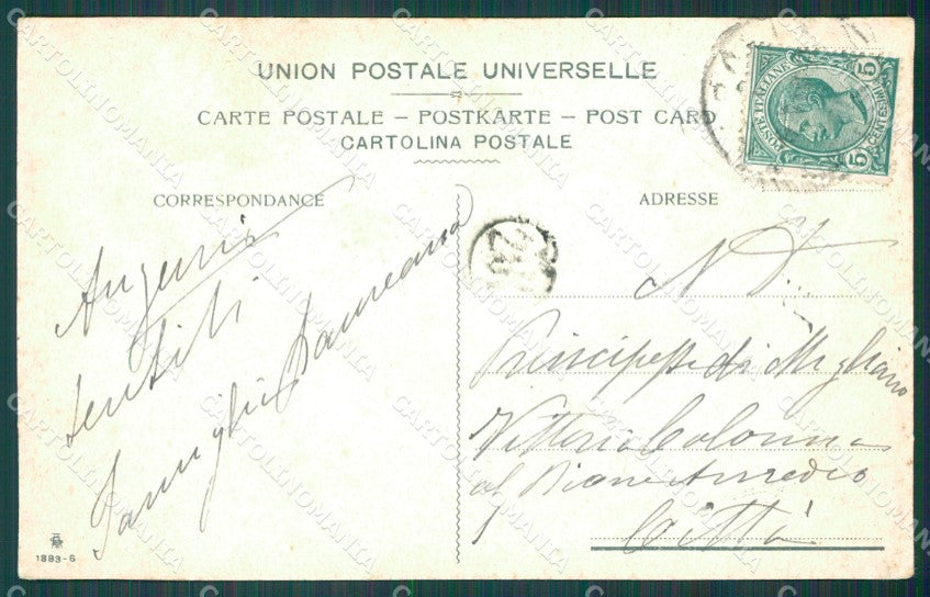Napoli Città cartolina XB4442 – retro