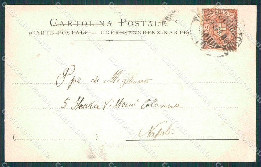 Torino Città Armeria Reale cartolina XB4445 – retro