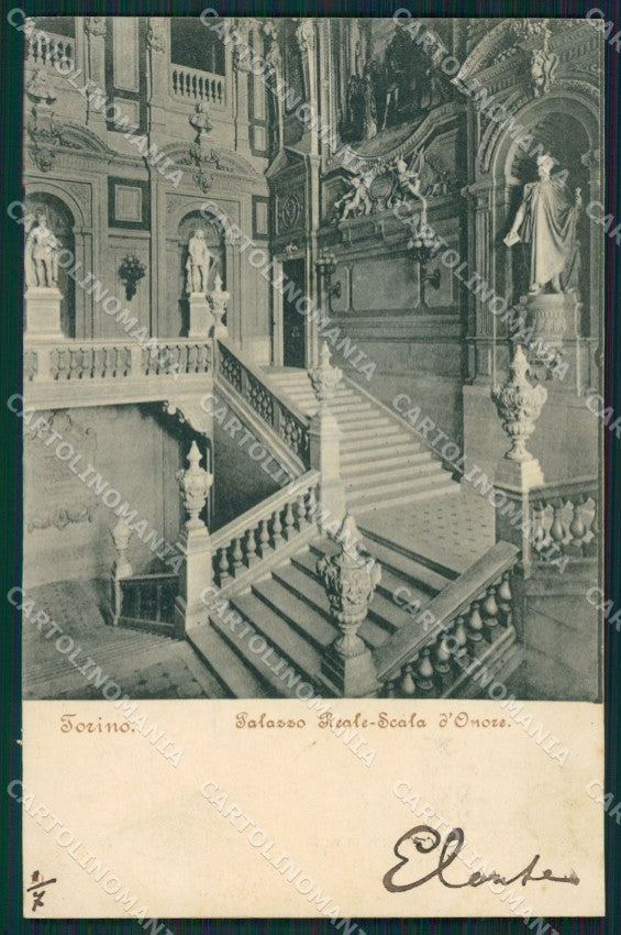 Torino Città Palazzo Reale cartolina XB4446 – fronte