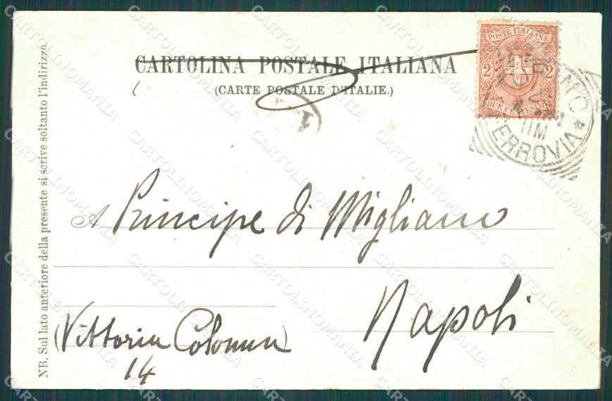 Torino Città Palazzo Reale cartolina XB4451 – retro
