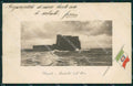 Napoli Città Castel dell'Ovo ANGOLINO SCOLLATO cartolina XB4464 – fronte