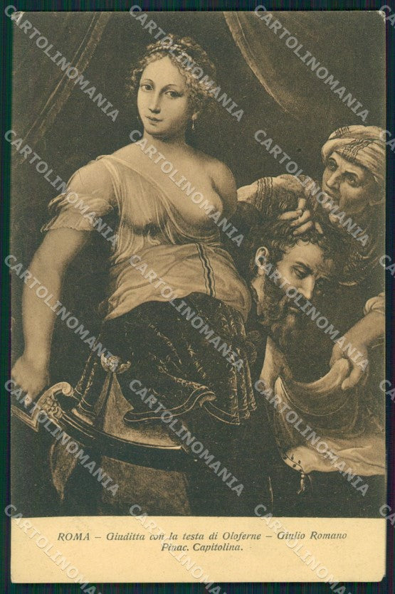 Roma Città Pinacoteca Capitolina Giulio Romano cartolina XB4474 – fronte