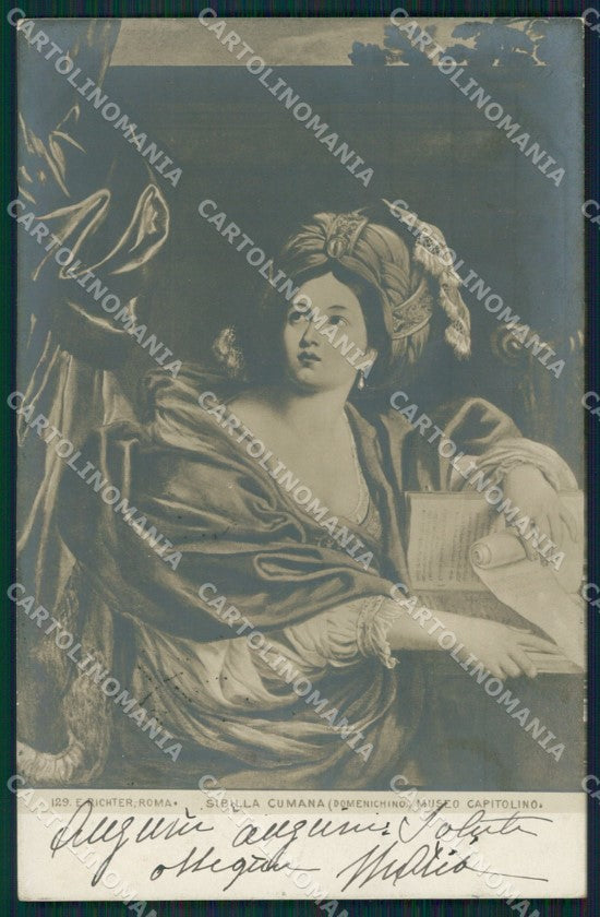Roma Città Pinacoteca Capitolina Domenichino Foto cartolina XB4476 – fronte