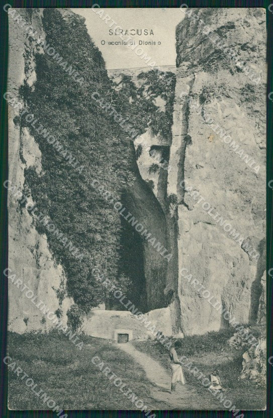 Siracusa Città Orecchio di Dionisio cartolina XB4480 – fronte