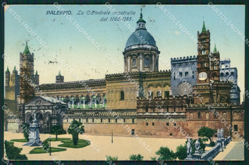 Palermo Città cartolina XB4494 – fronte