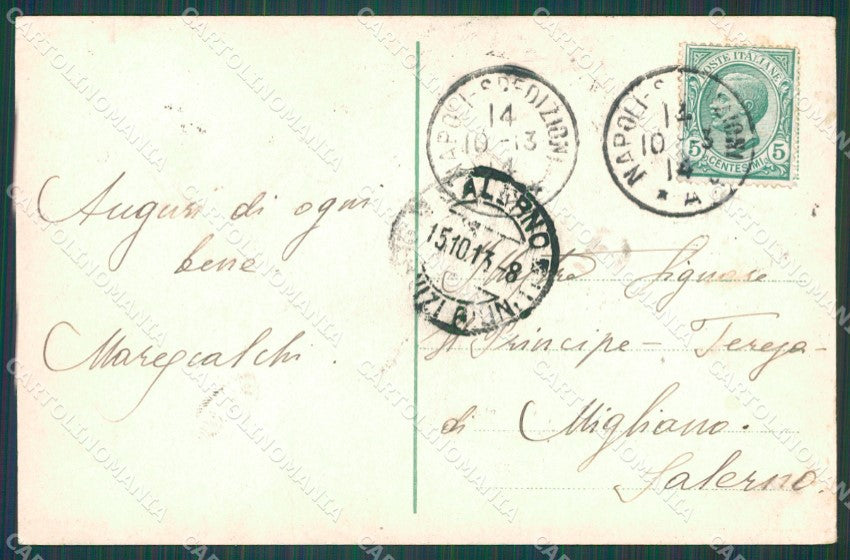 Palermo Città cartolina XB4494 – retro