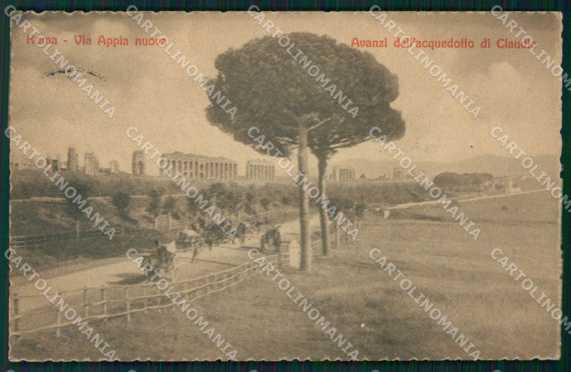 Roma Via Appia Nuova cartolina XB4511 – fronte