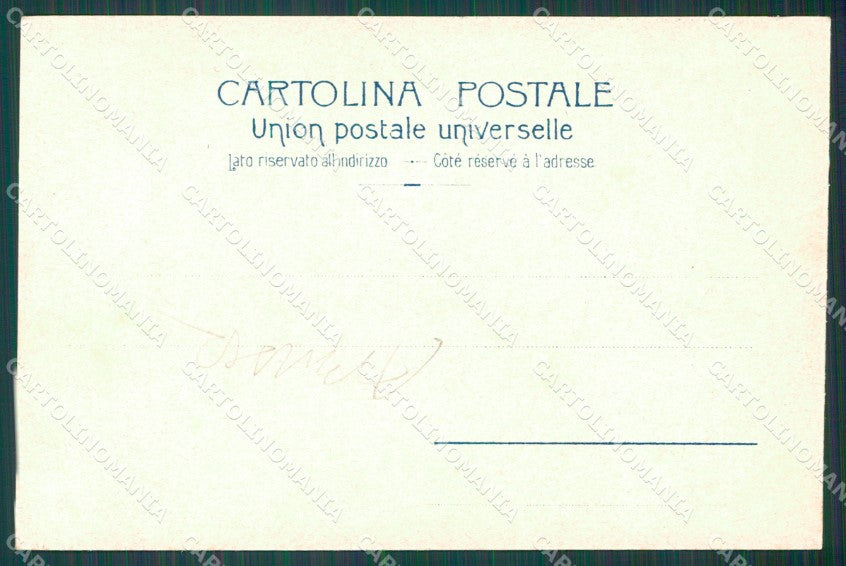Napoli Pompei Domus Vettiorum ABRASA cartolina XB4544 – retro