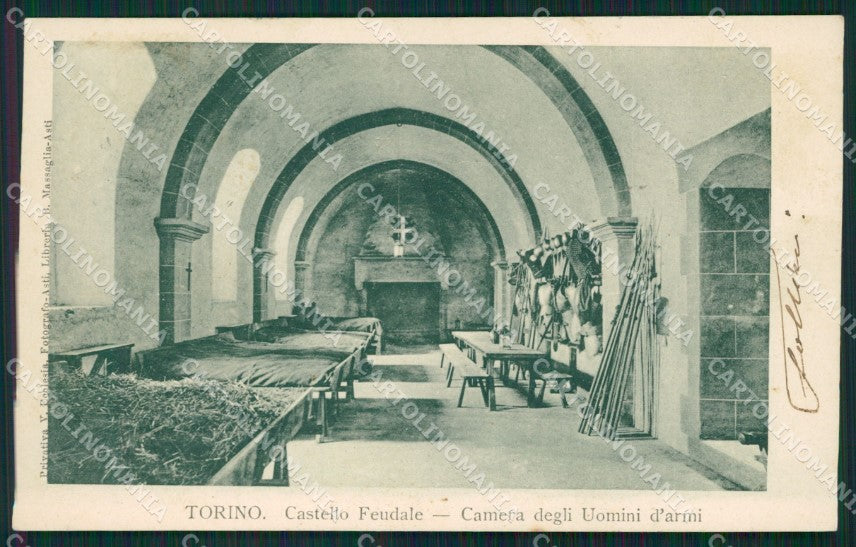 Torino Castello Feudale cartolina XB4557 – fronte