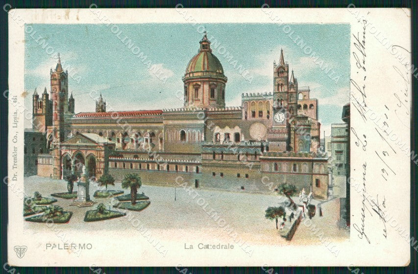 Palermo Città cartolina XB4563 – fronte