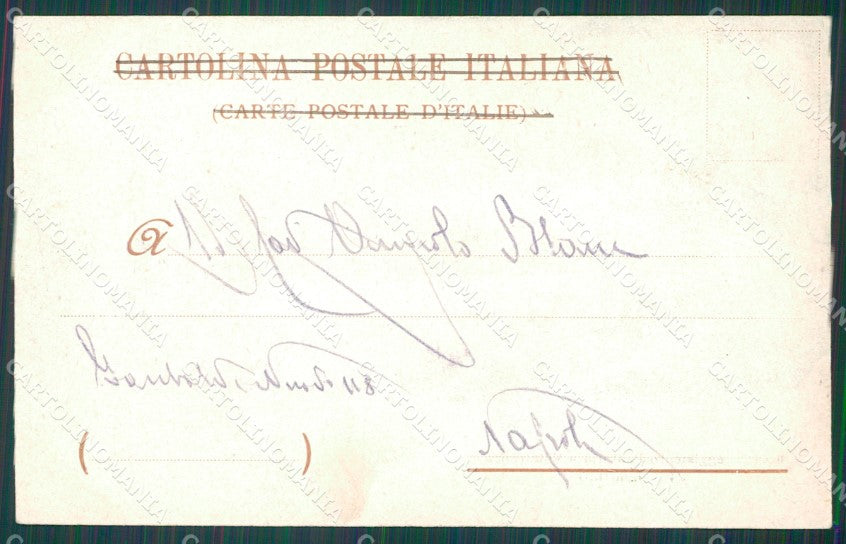 Verona Villafranca Reggimento Fanteria 1866 cartolina XB4566 – retro