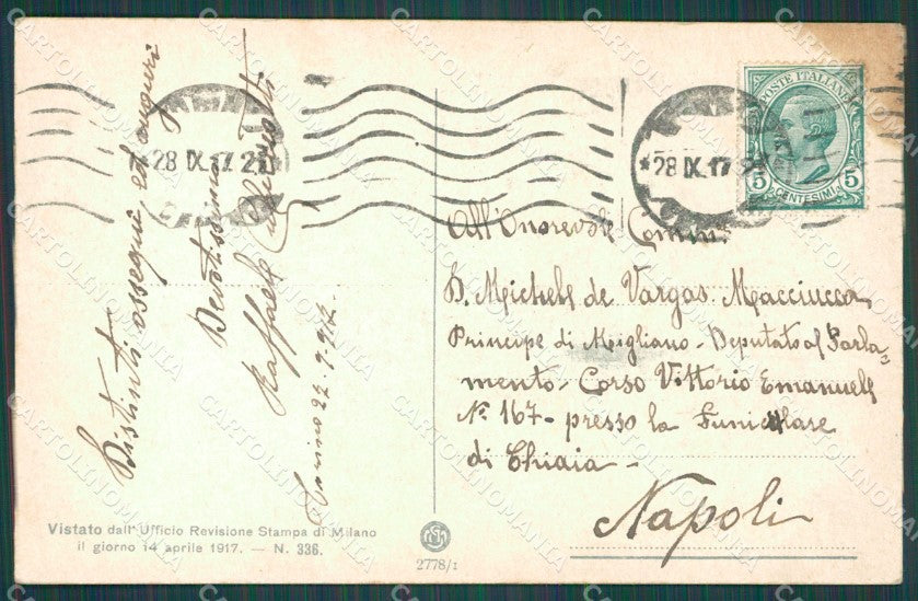 Torino Città cartolina XB4575 – retro