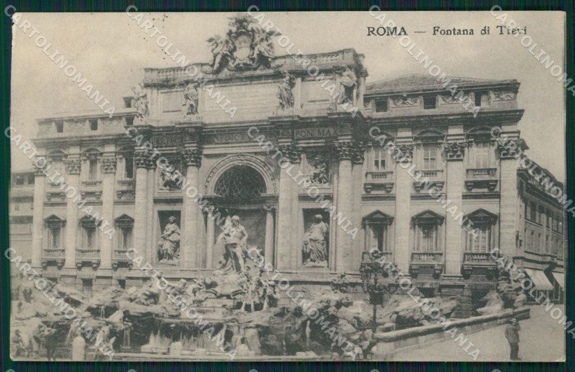Roma Città Fontana di Trevi cartolina XB4583 – fronte