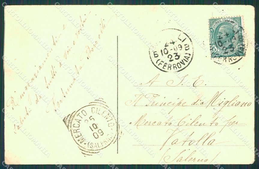 Napoli Quarto cartolina XB4584 – retro