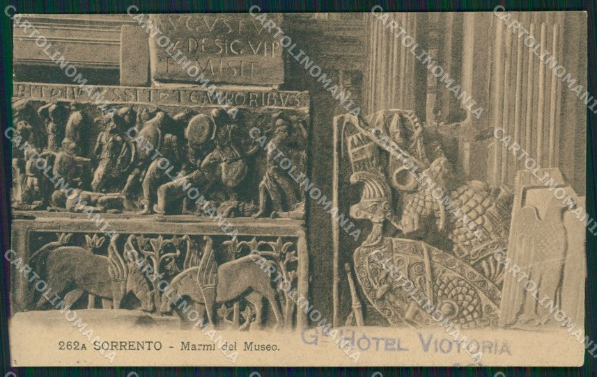 Napoli Sorrento Museo di cartolina XB4586 – fronte