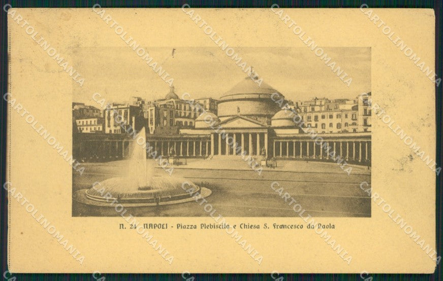 Napoli Città cartolina XB4604 – fronte