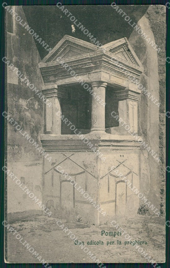Napoli Pompei cartolina XB4627 – fronte