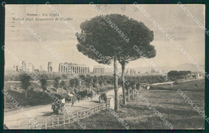 Roma Via Appia Acquedotti di Claudio cartolina XB4654 – fronte