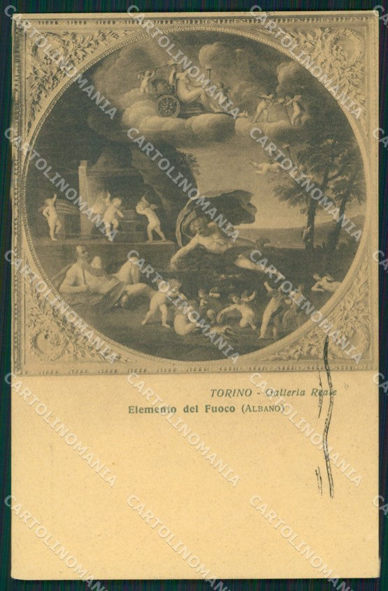 Torino Città Galleria Reale Albano cartolina XB4661 – fronte