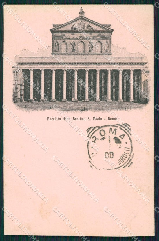 Roma Città San Paolo cartolina XB4662 – fronte