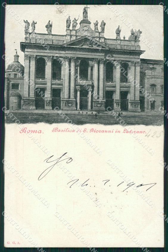 Roma Città San Giovanni in Laterano cartolina XB4706 – fronte