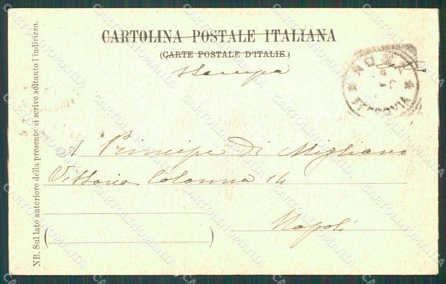 Roma Città Chiesa del Gesù cartolina XB4710 – retro