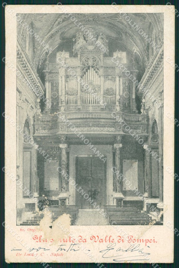 Napoli Pompei ABRASA FORO cartolina XB4756 – fronte