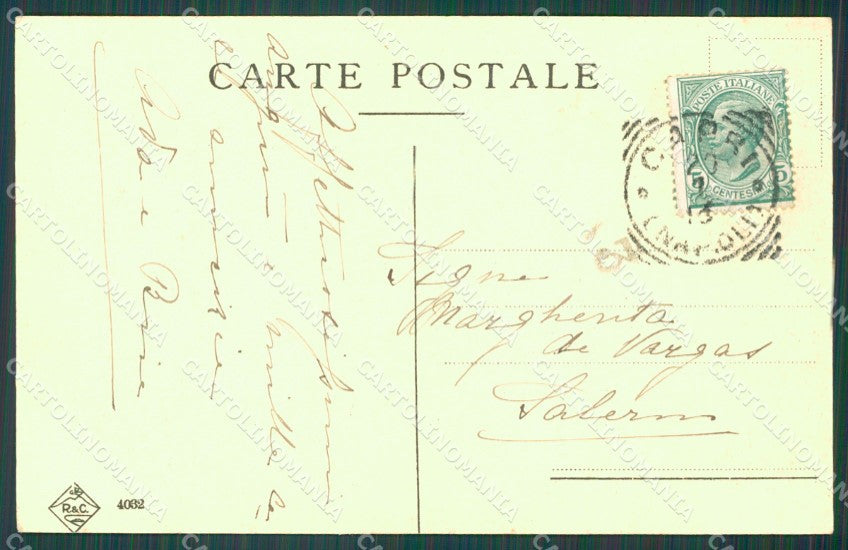 Napoli Capri Anacapri cartolina XB4757 – retro