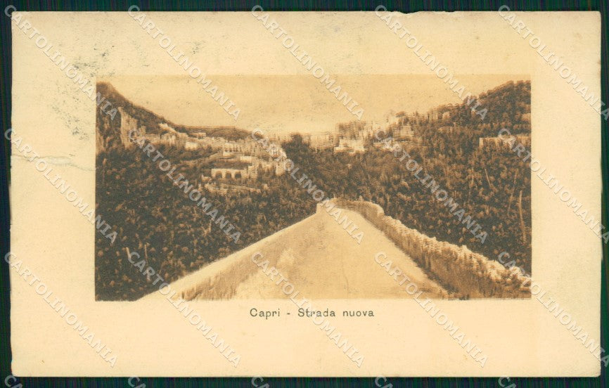 Napoli Capri STRAPPO cartolina XB4758 – fronte