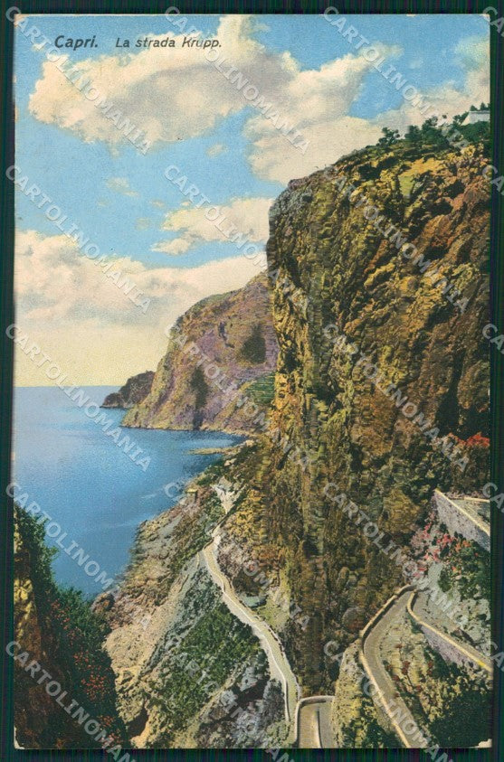 Napoli Capri cartolina XB4759 – fronte