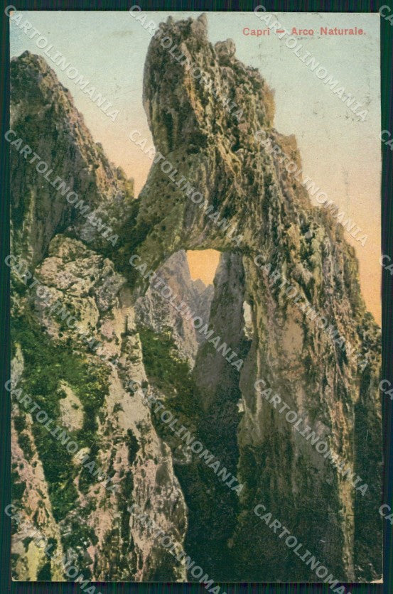 Napoli Capri MACCHIA cartolina XB4760 – fronte