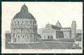 Pisa Città Piazza Miracoli STRAPPINI cartolina XB4764 – fronte