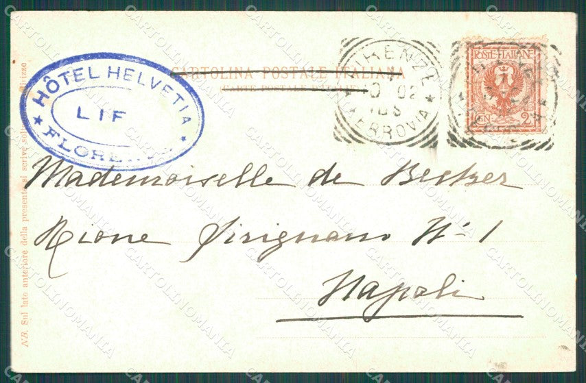 Firenze Città Piazzale Michelangelo cartolina XB4771 – retro