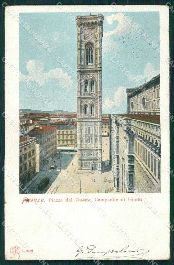 Firenze Città cartolina XB4780 – fronte