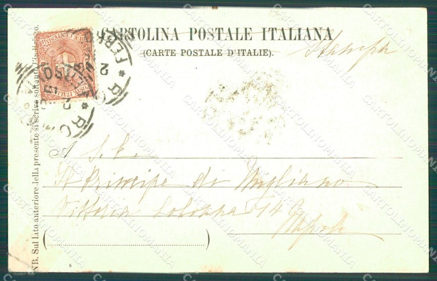 Roma Città Galleria Barberini Reni RIPARATA cartolina XB4798 – retro