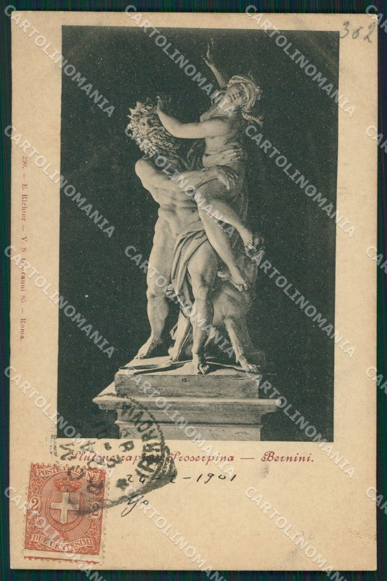 Roma Vaticano Museo di Bernini cartolina XB4824 – fronte