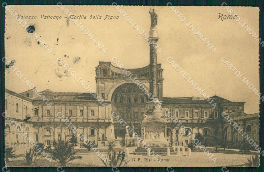 Roma Città Palazzo Vaticano cartolina XB4899 – fronte